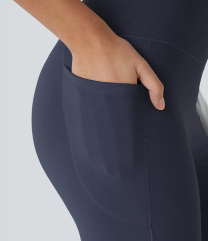 SoftlyZero™ Plush Thermal High Waisted Pocket Skinny 7/8 Yoga Leggings