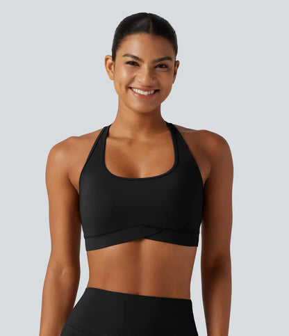 Halara UltraSculpt™ Low Support Built-in Bra Yoga Sports Bra