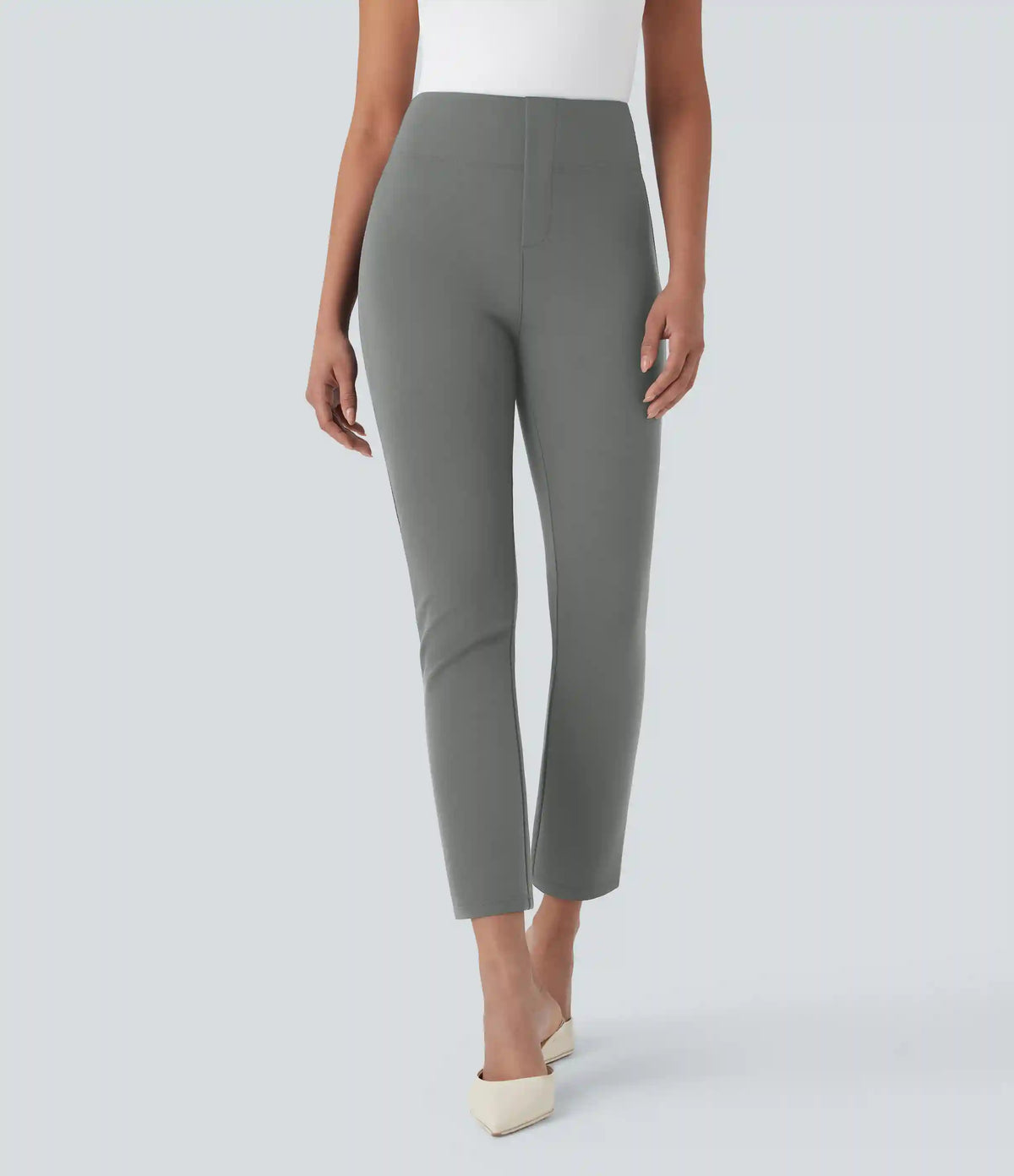 Halara Flex™ High Waisted Pocket Tapered Cropped Work Pants