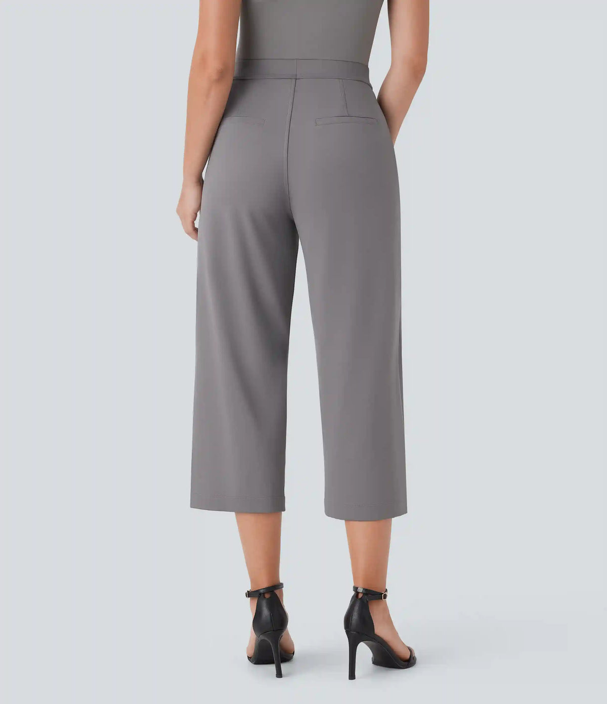 Halara Flex™ DayStretch High Waisted Side Pocket Straight Leg Capri Work Pants