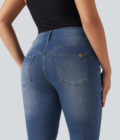 Halara Flex™ Mid Rise Bootcut Casual Jeans with Pockets