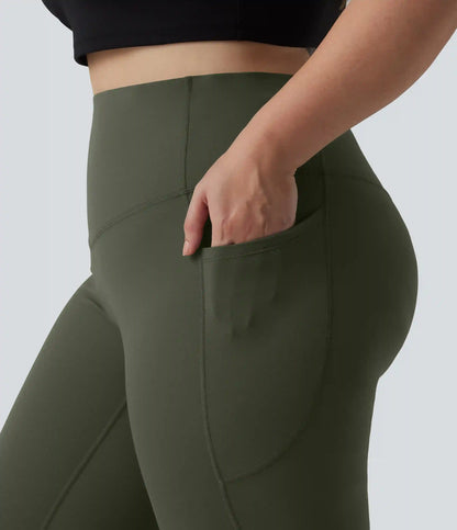 Halara UltraSculpt™ High Waisted Tummy Control Pocket Shaping Training Plus Size Leggings
