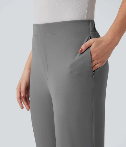 Halara Flex™ High-waisted Work Straight-leg 7/8 Pants with Pockets