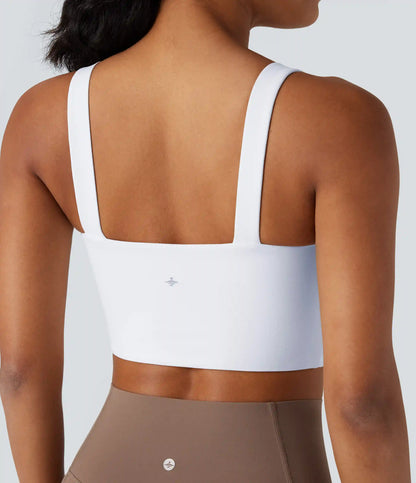 Halara UltraSculpt™ Light Support Molded Cups Push-Up Yoga Sports Bra
