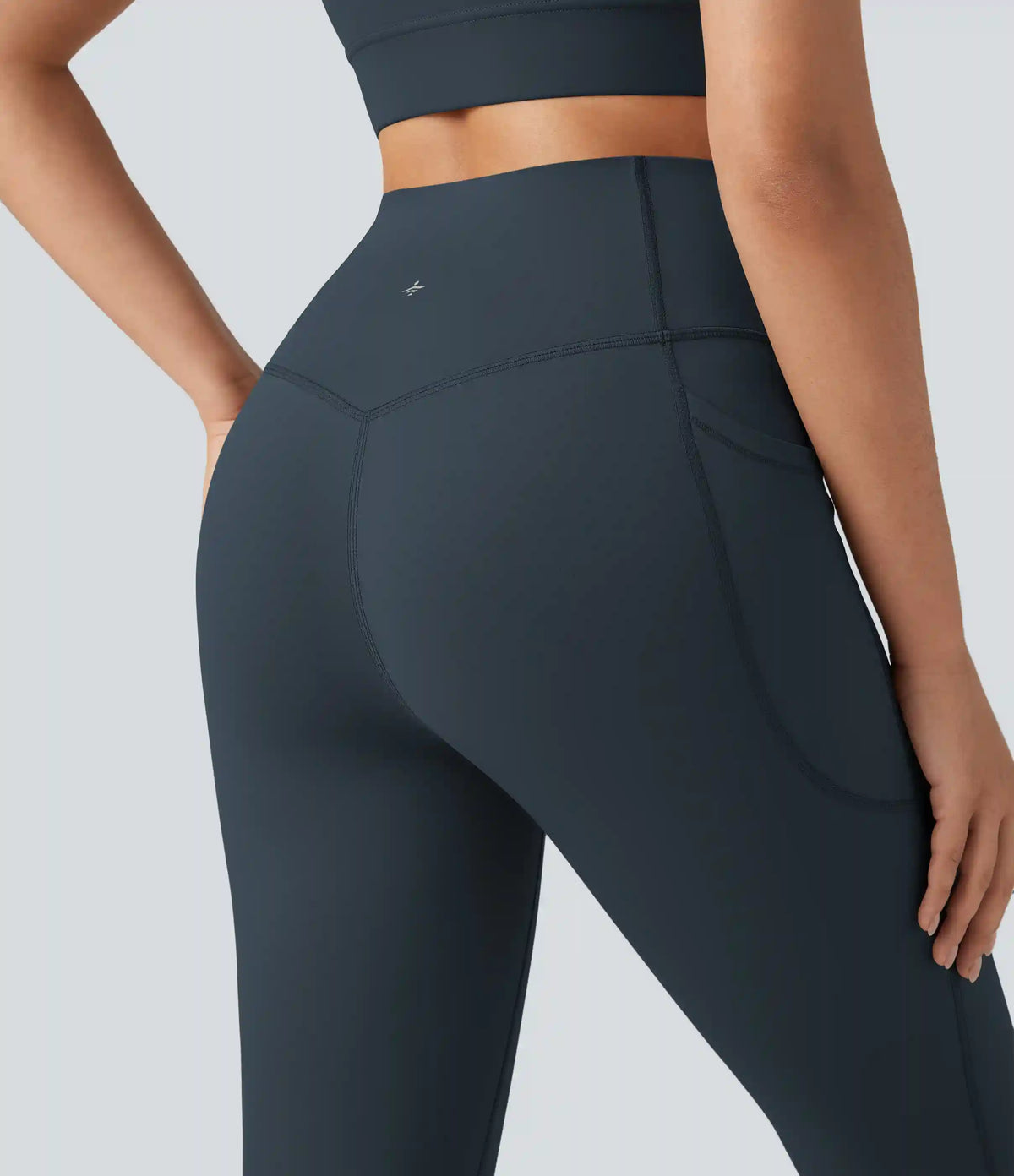 Halara Ultrasculpt™ Heat High Waisted Tummy Control Fleece Yoga Leggings with Pockets
