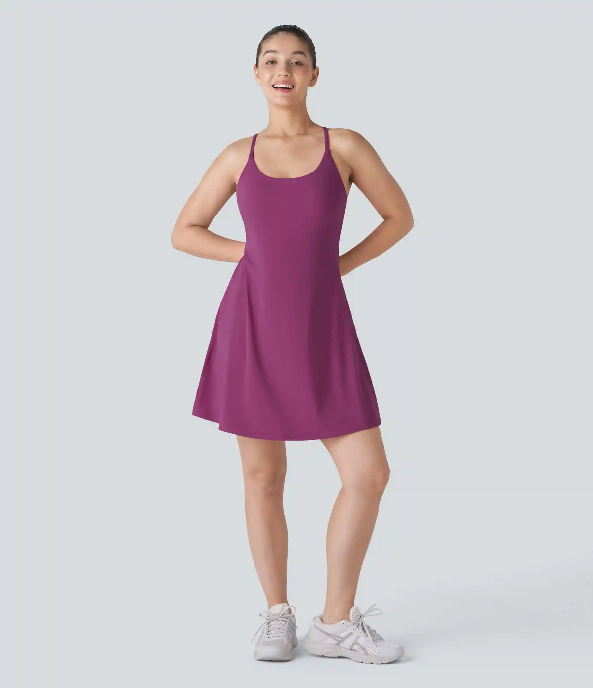 SoftlyZero™ Plush Backless Active Dress-Longer Length-Easy Peezy Edition