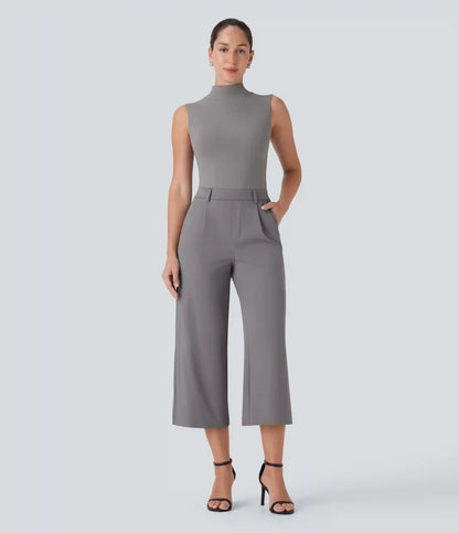 Halara Flex™ DayStretch High Waisted Side Pocket Straight Leg Capri Work Pants