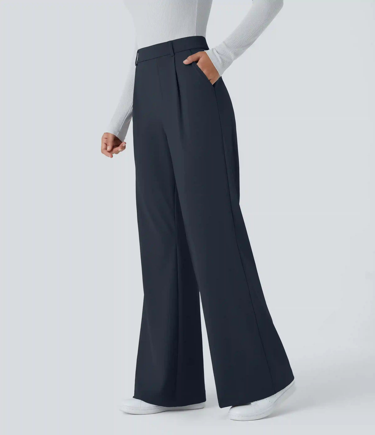 Halara Flex™ DayStretch High Waisted Pocket Work Flare Pants
