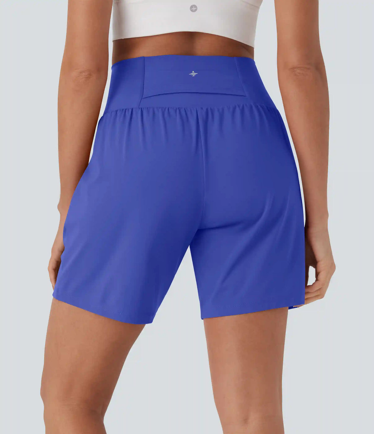 SoftlyZero™ Airy Super High Waisted 2-in-1 InstantCool Yoga Shorts 7" with Pockets