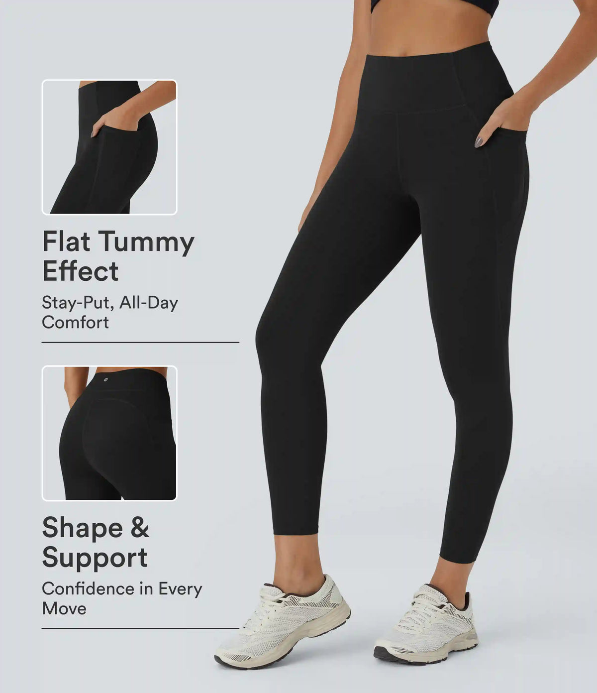 Halara UltraSculpt™ High Waisted Tummy Control Pocket Training Leggings