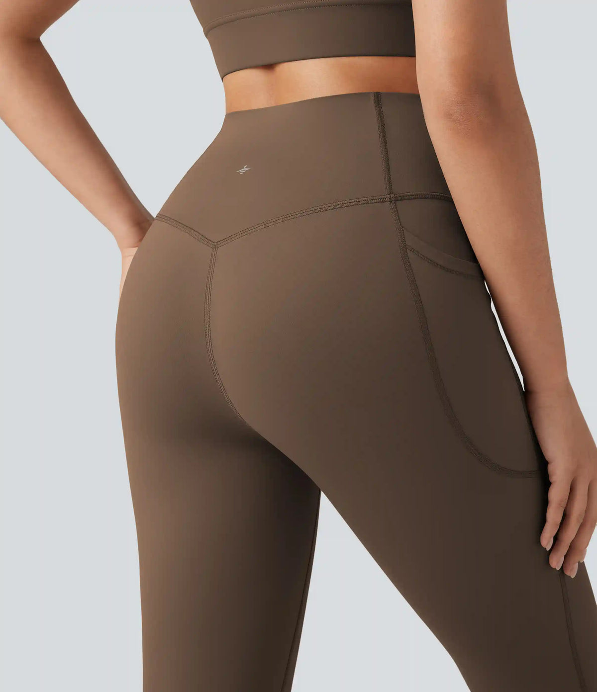 Halara Ultrasculpt™ Heat High Waisted Tummy Control Fleece Yoga Leggings with Pockets