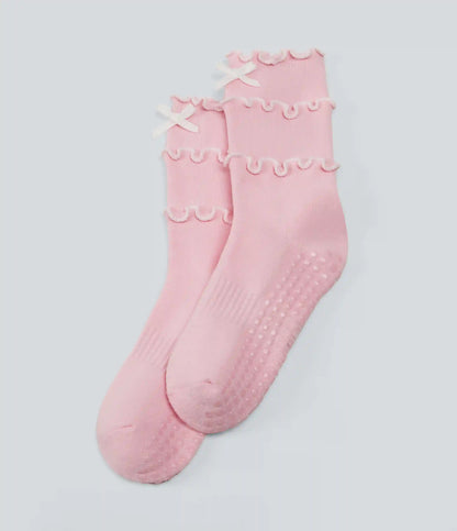 Color Block Crew Socks