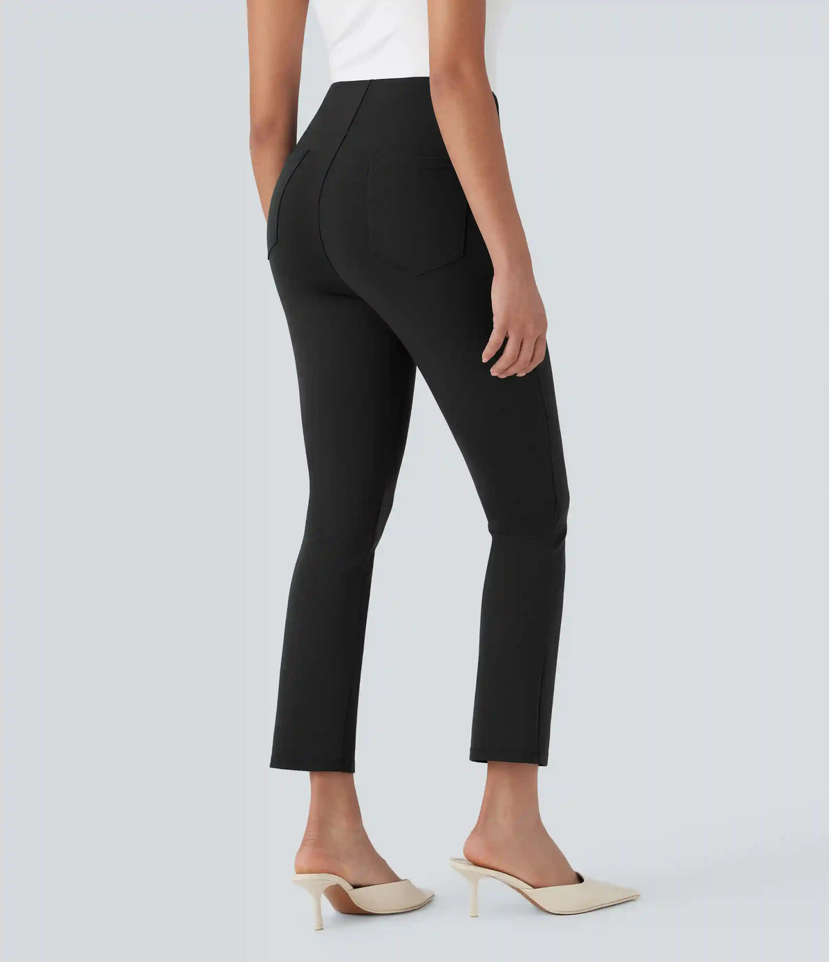 Halara Flex™ High Waisted Pocket Tapered Cropped Work Pants
