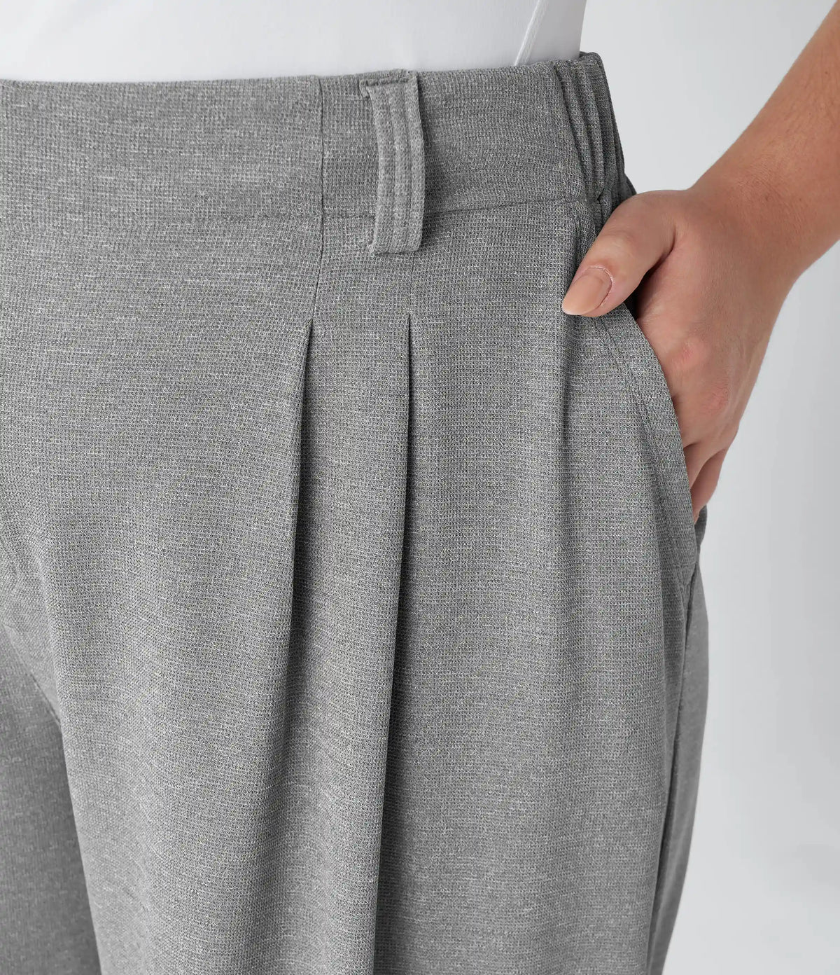 Halara Flex™ High Waisted Pocket Wide Leg Waffle Work Plus Size Pants