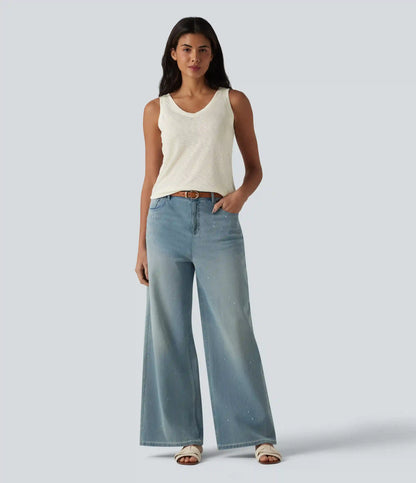 V Neck Casual Tank Top