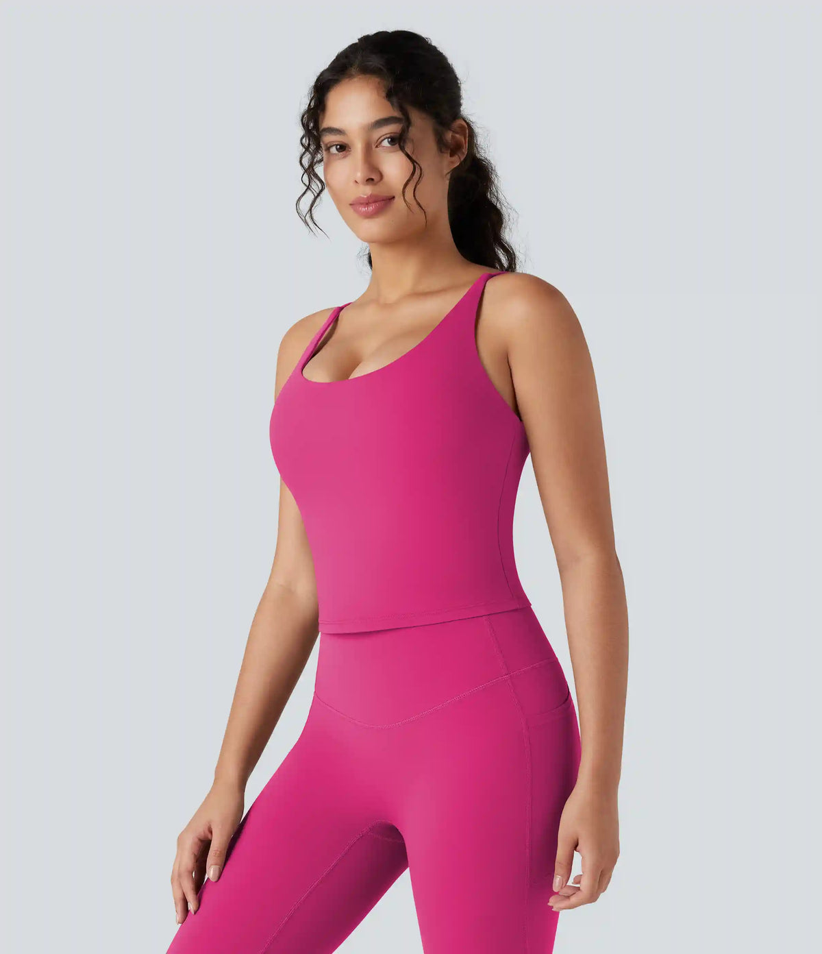 Halara UltraSculpt™ U Neck Yoga Tank Top