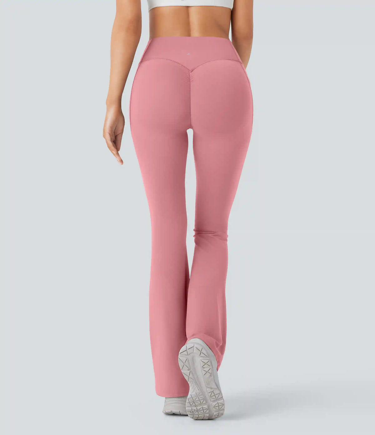 Halara UltraSculpt™ High Waisted Scrunch Butt Lifting Tummy Control Pocket Shaping Yoga Bootcut Leggings