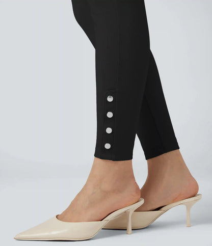 Halara Flex™ High Waisted Tummy Control Herringbone Work Skinny Pants with Pockets