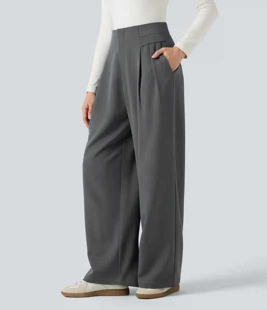 High Waisted Baggy Work Pants with Pockets