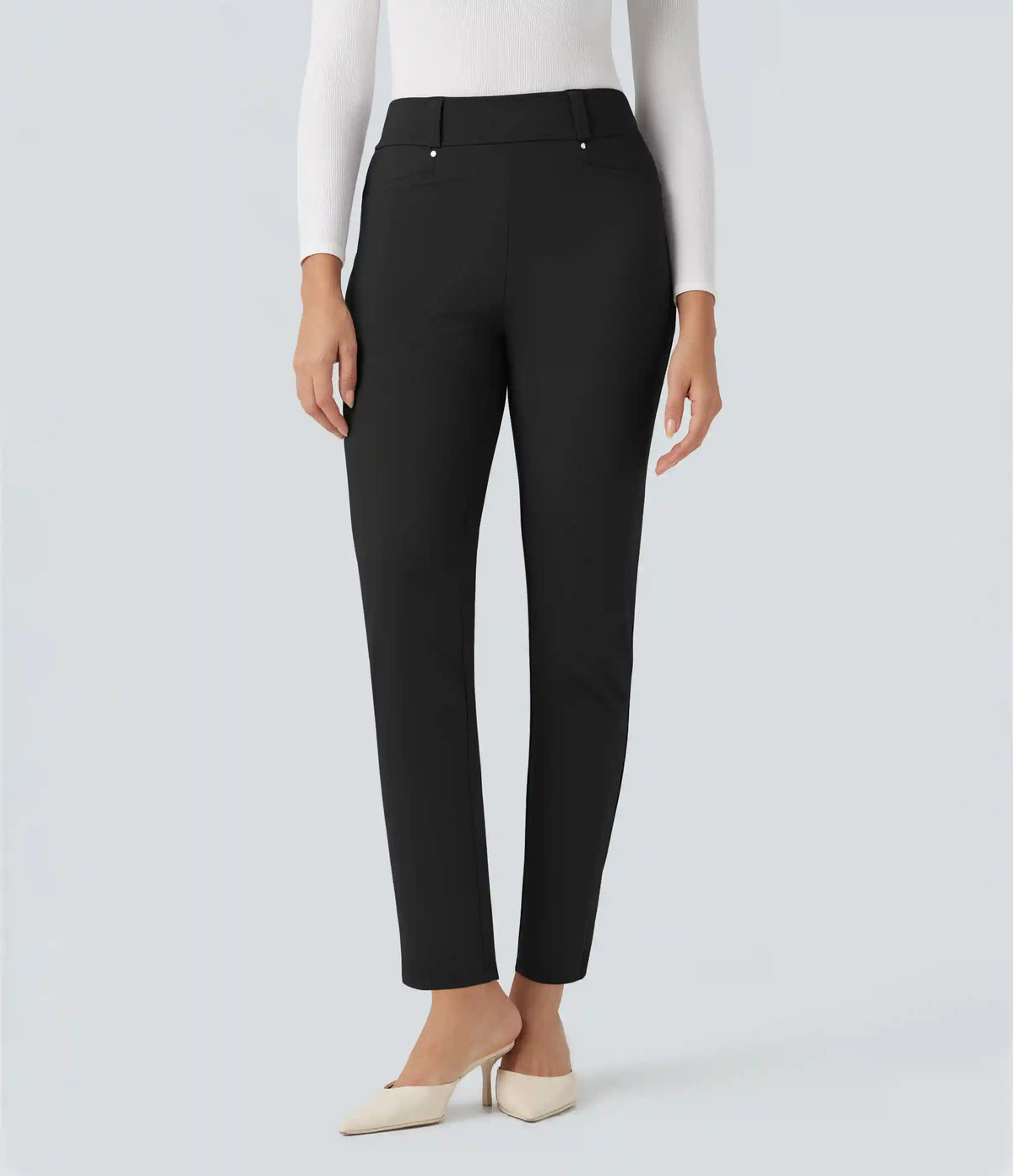Halara Flex™ DayStretch High Waisted 7/8 Work Tapered Pants with Pockets