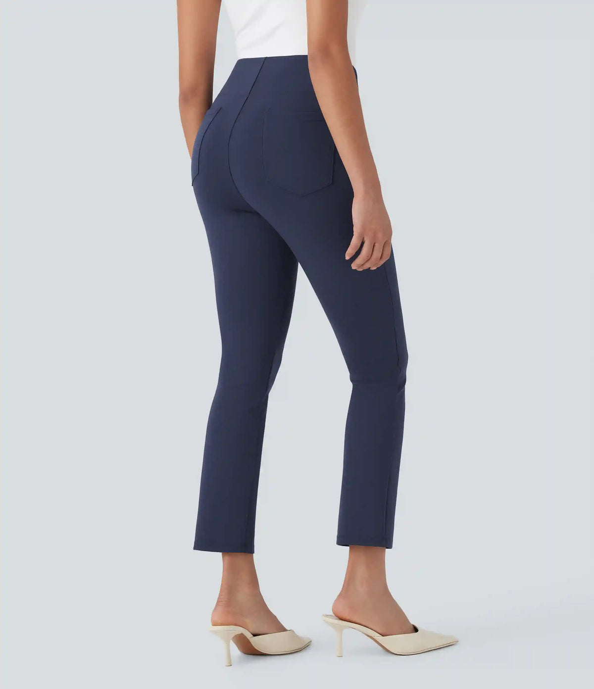 Halara Flex™ High Waisted Pocket Tapered Cropped Work Pants