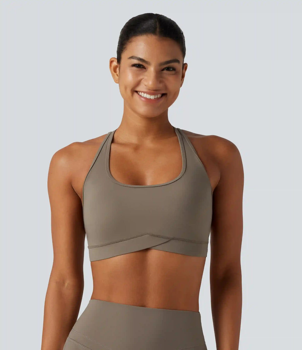 Halara UltraSculpt™ Low Support Built-in Bra Yoga Sports Bra