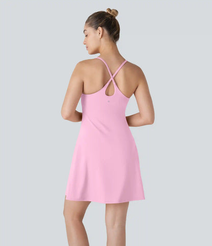 SoftlyZero™ Plush Backless Active Dress-Longer Length-Easy Peezy Edition