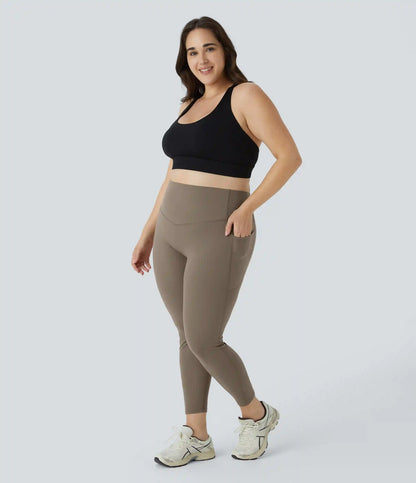Halara UltraSculpt™ High Waisted Tummy Control Pocket Shaping Training Plus Size Leggings