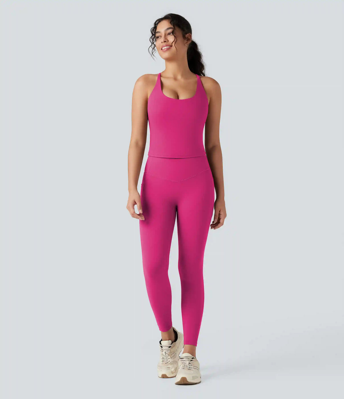 Halara UltraSculpt™ U Neck Yoga Tank Top