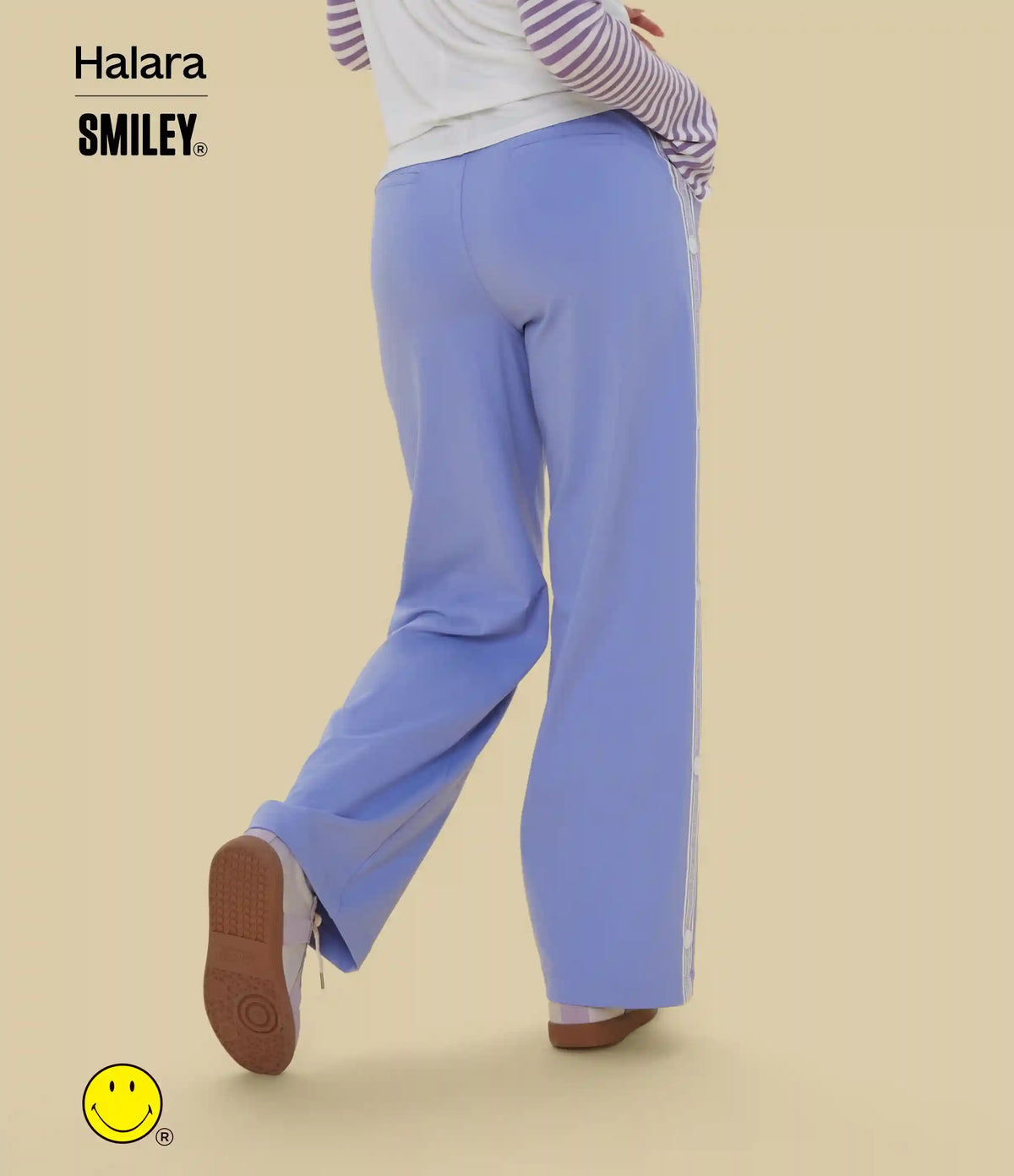 Halara X Smiley® Halara Flex™ DayStretch High Waisted Straight Leg Work Pants with Pockets