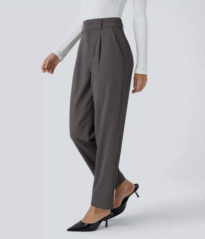 Halara Flex™ High Waisted Pocket Solid Work Tapered Pants