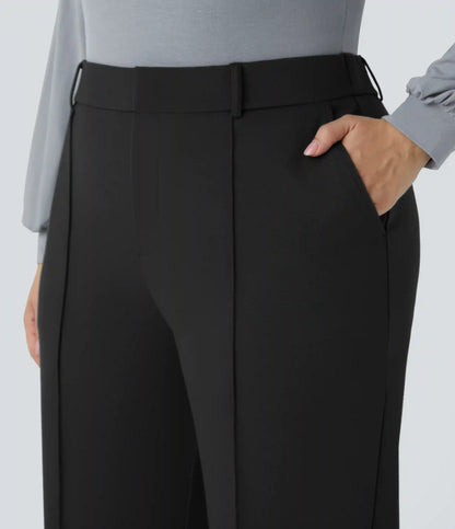 Halara Flex™ High Waisted Zipper Pocket Straight Leg Plus Size Work Pants