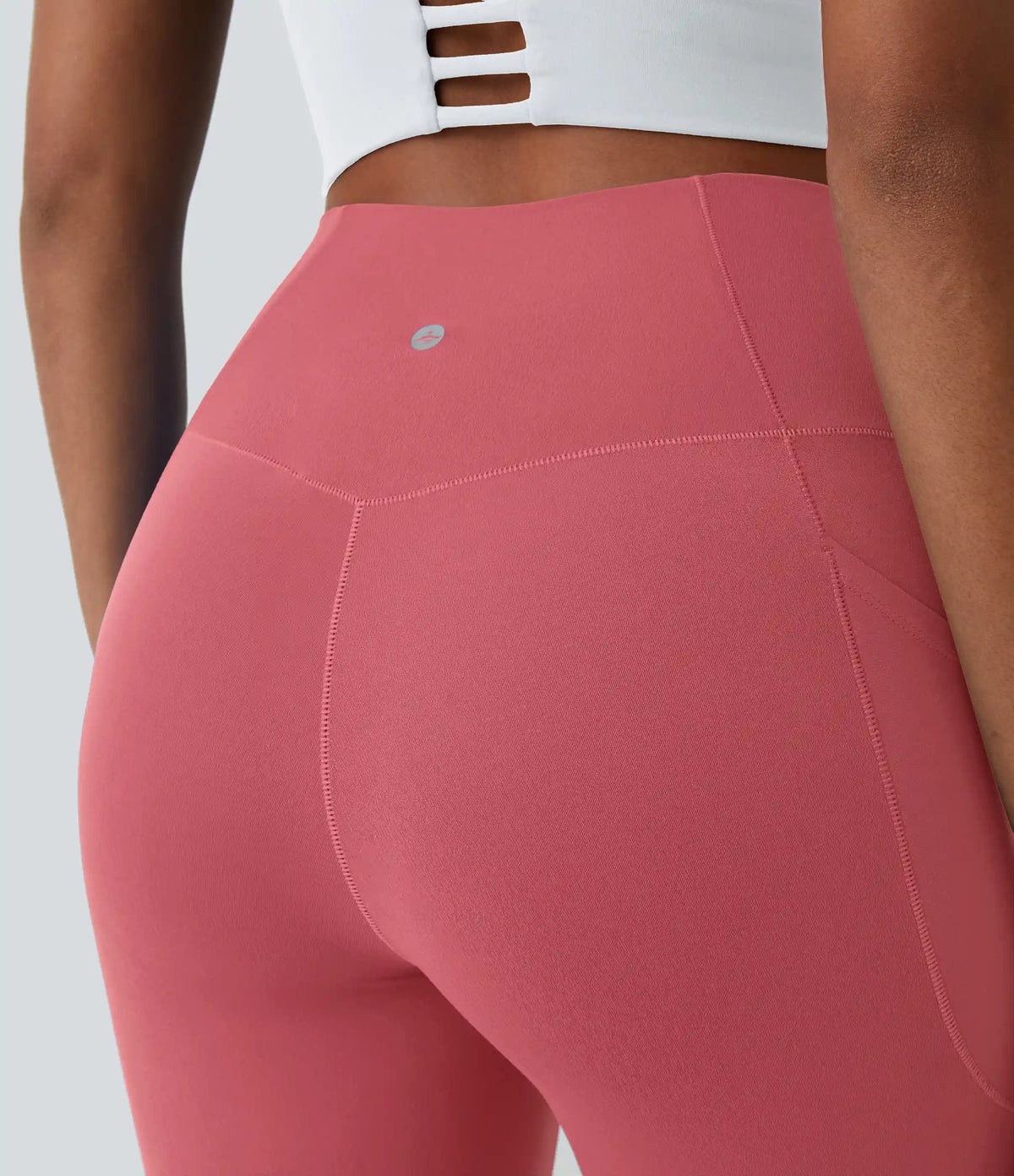 SoftlyZero™ Crossover Pocket Plain Leggings