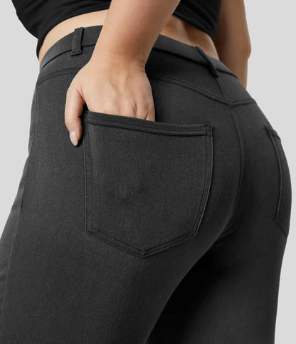 Halara Flex™ High Waisted Pockets Denim Work 7/8 Plus Size Leggings