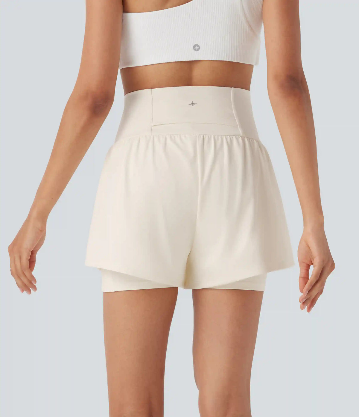 SoftlyZero™ Airy Super High Waisted 2-in-1 InstantCool Yoga Shorts 5'' with Pockets