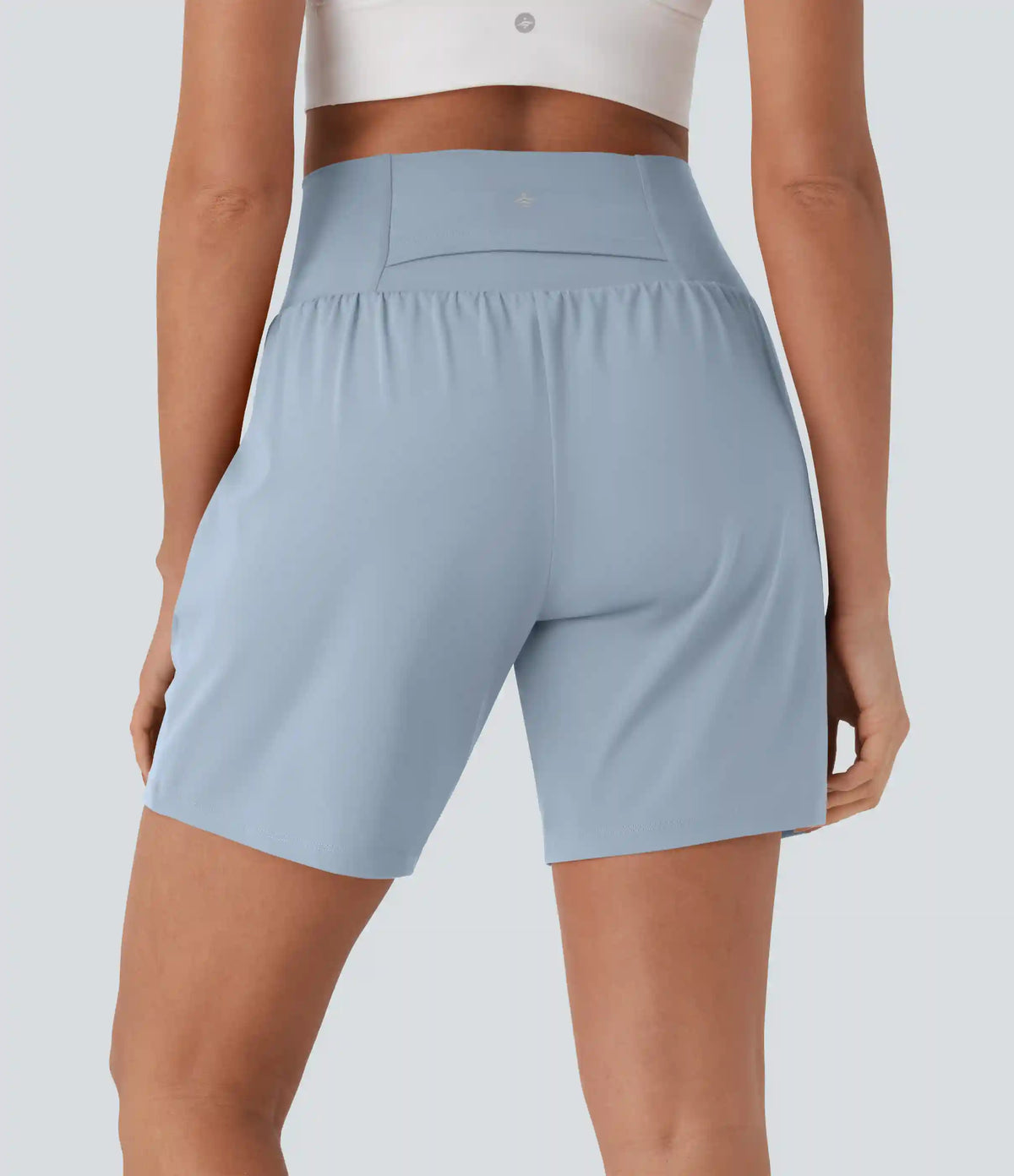 SoftlyZero™ Airy Super High Waisted 2-in-1 InstantCool Yoga Shorts 7" with Pockets