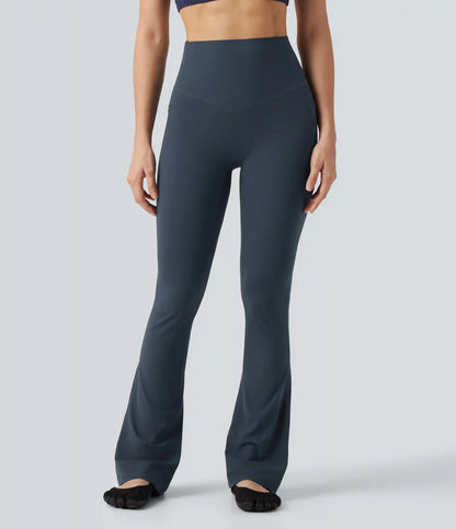 Halara UltraSculpt™ High Waisted Tummy Control Shaping Bootcut Yoga Leggings with Pockets
