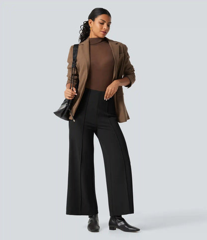 Halara Flex™ High Waisted Pintuck Wide Leg Work Pants