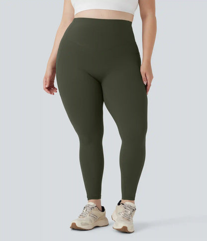 Plus Size Halara UltraSculpt™ High Waisted Butt Lifting Tummy Control Shaping Training Leggings with Pockets