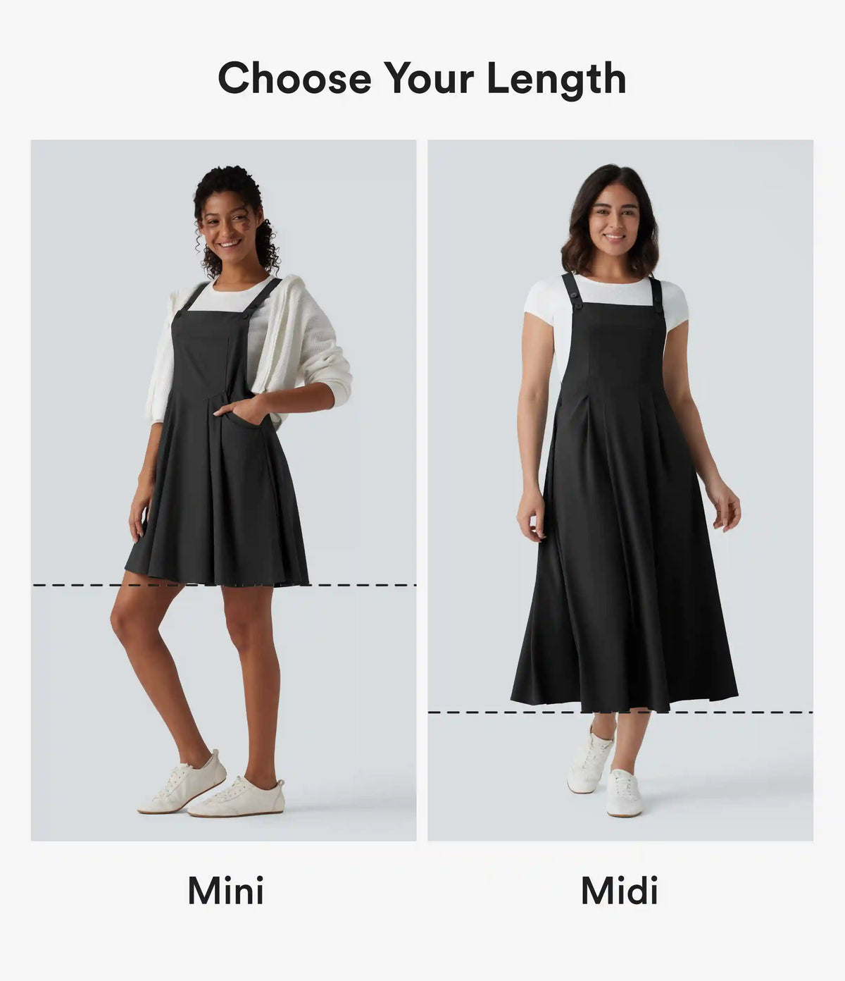 Breezeful™ Pockets Flowy Quick Dry Midi Casual Dress