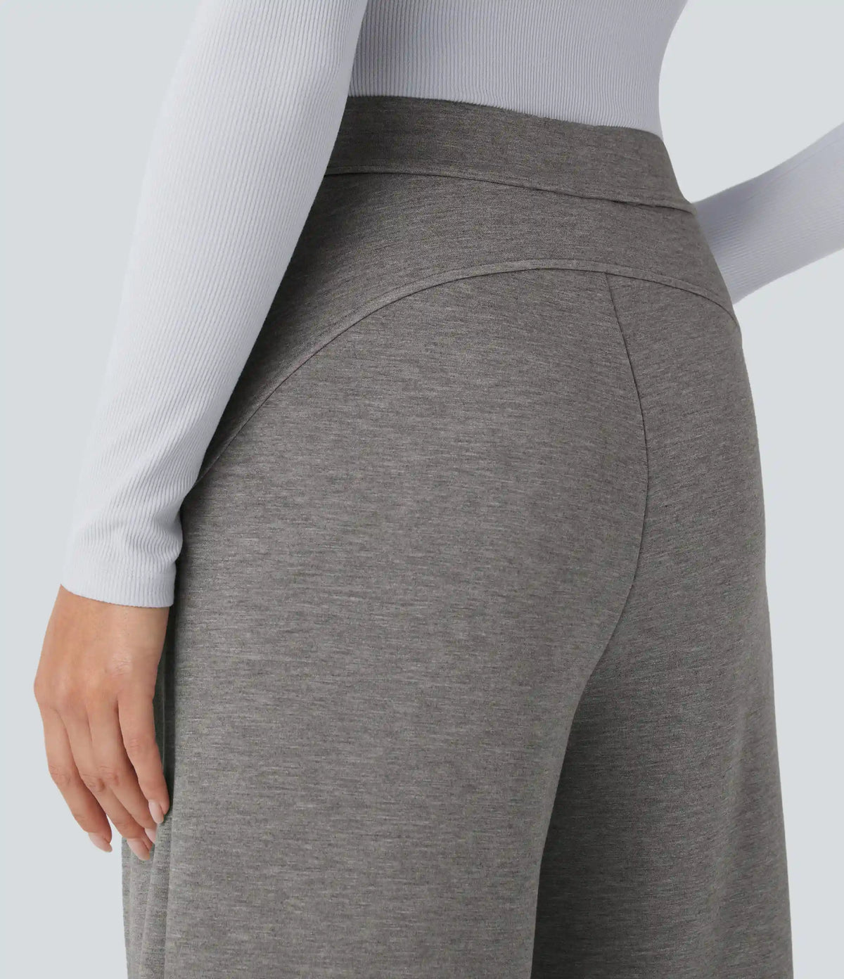 Halara Flex™ High Waisted Pocket Wide Leg Work Pants