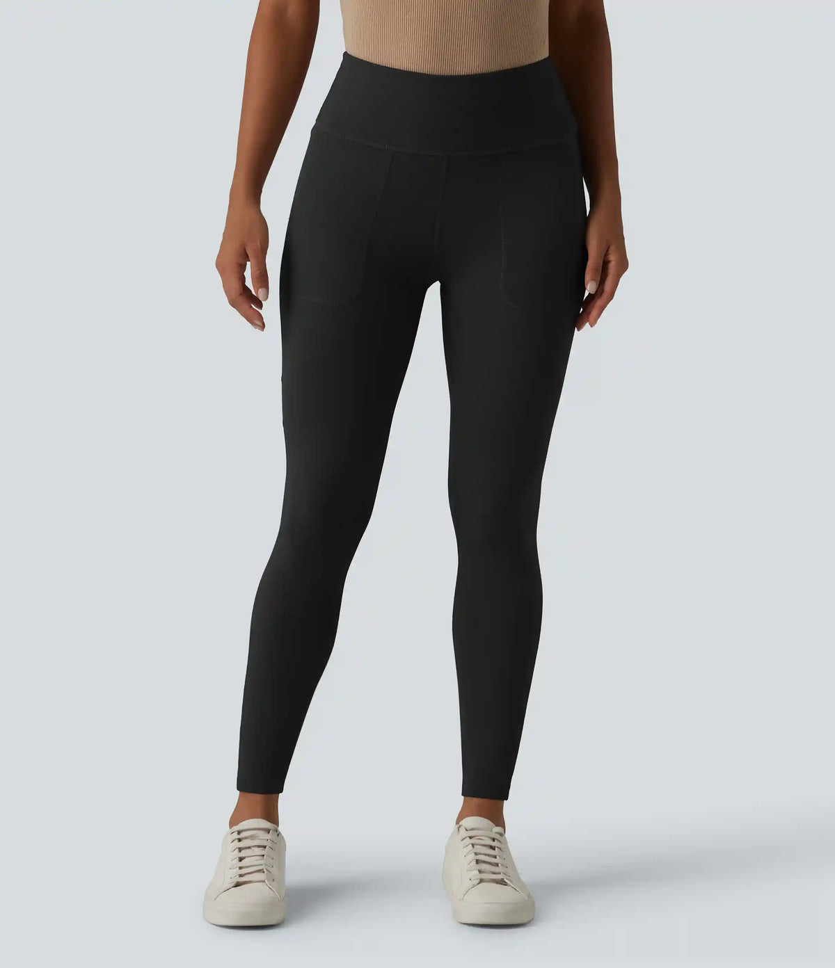 Halara UltraSculpt™ High Waisted Tummy Control Casual 7/8 Leggings with Pockets