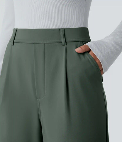 Halara Flex™ DayStretch High Waisted Pocket Work Flare Pants