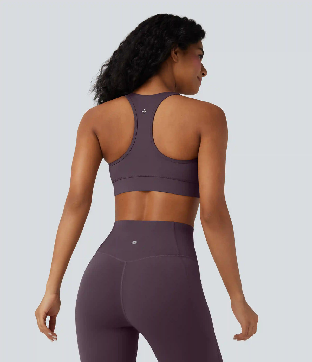 Halara UltraSculpt™ Light Support V Neck Racerback Workout Sports Bra