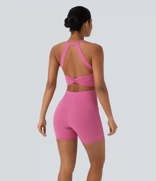 Halara UltraSculpt™ Tummy Control Training Romper with Pockets-Easy Peezy Edition