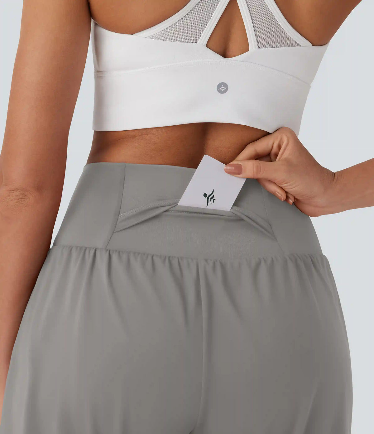 SoftlyZero™ Airy Super High Waisted 2-in-1 InstantCool Yoga Shorts 7" with Pockets