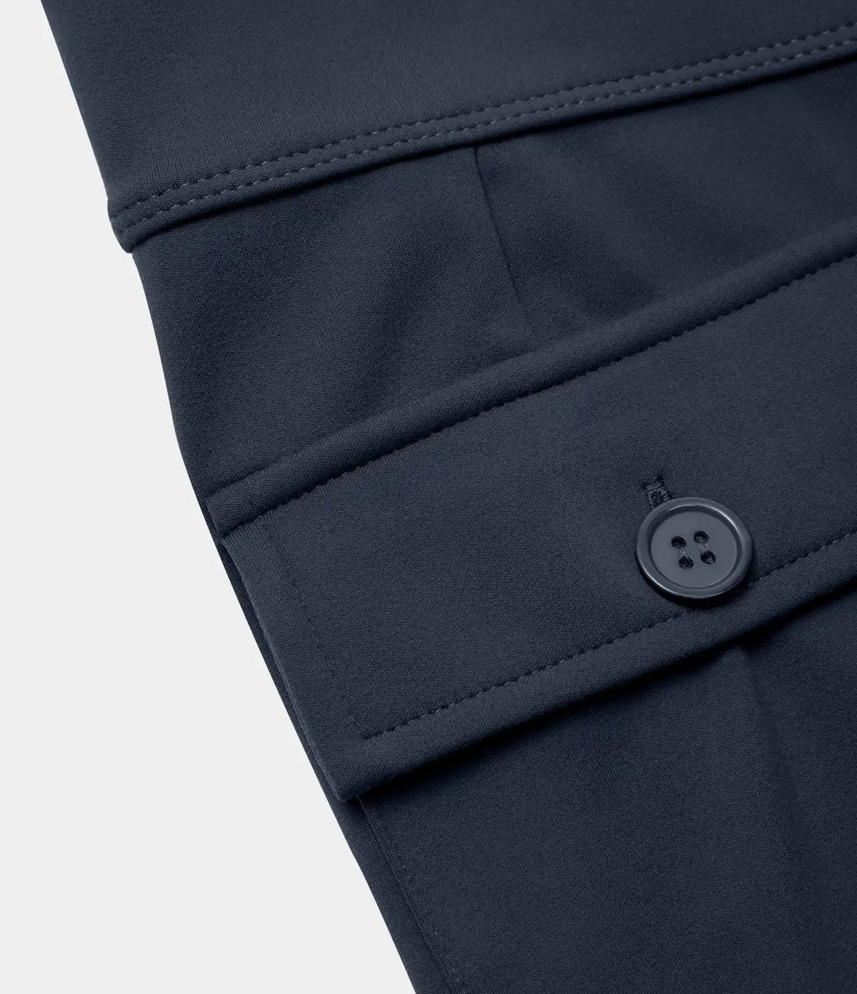 High Waisted Side Flap Pocket Flare Casual Cargo Pants