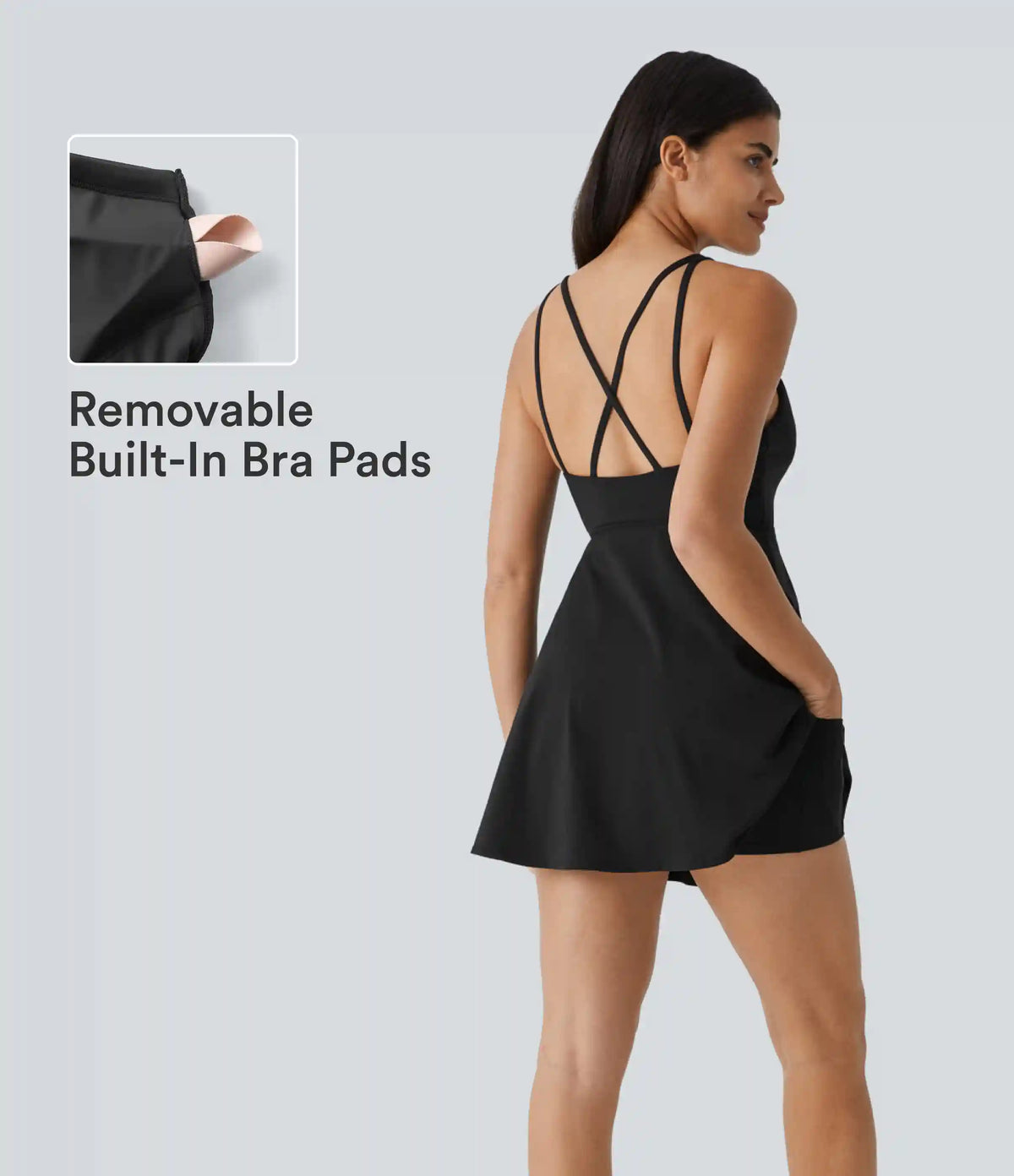 SoftlyZero™ Plush 2-Piece Pocket Dance Active Dress