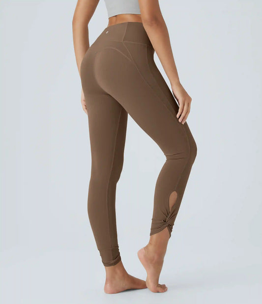 SoftlyZero™ High Waisted Pocket Cut Out Yoga Leggings