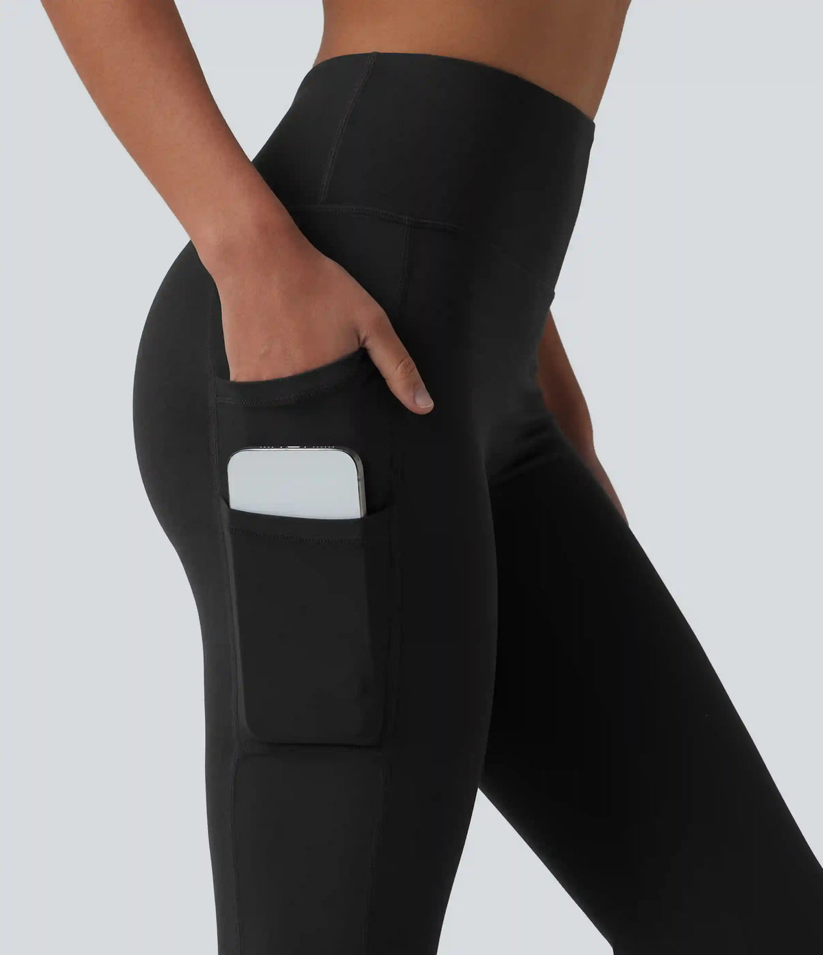 SoftlyZero™ High Waisted Bootcut Yoga Leggings with Pockets